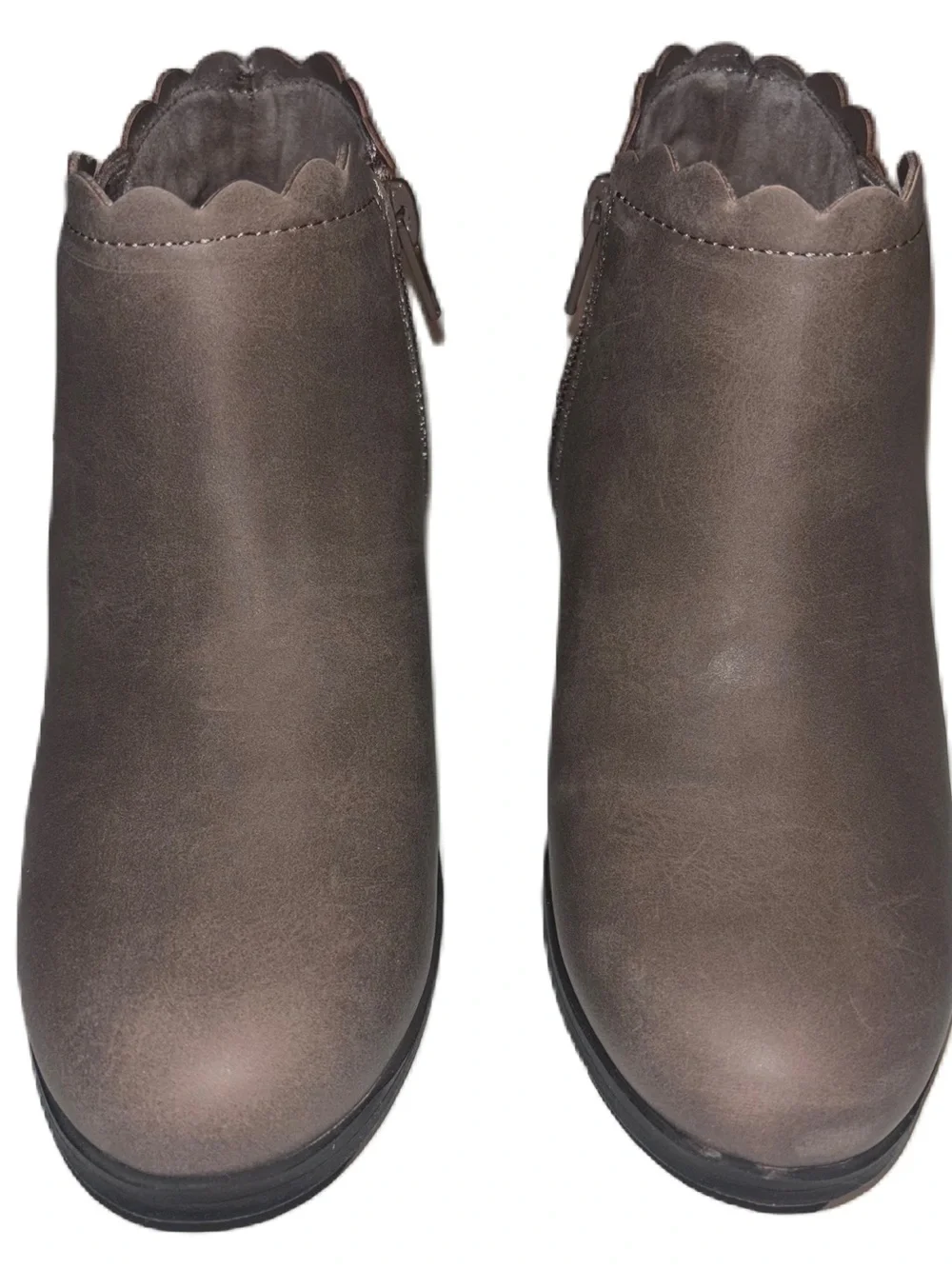Thereabouts Pima Brown Girls Everyday Ankle Boots 1 2 3